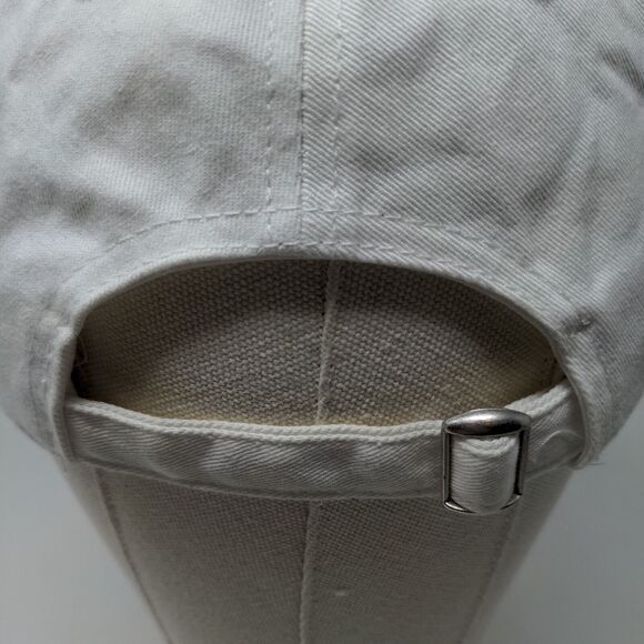 Sam Smith Men's Slideback Hat White Adjustable Embroidered Logo 100% Cotton - Picture 9 of 12